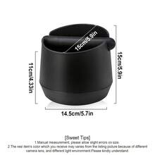 Espresso Coffee Knock Box, Coffee Knock Box With Detachable Knock Bar And Non-Slip Base, Shock-Absorbing Coffee Grounds Knock Box For Easy Cleaning - Multicolor - View 2