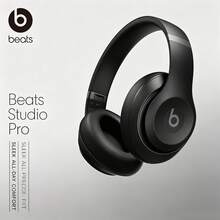 Headphone Nirkabel Over-Ear Beats Studio Pro, Headset Bluetooth Peredam Kebisingan dengan ANC Aktif, Driver Distorsi Rendah 40mm, Pengisian Daya Cepat, Bantalan Telinga Busa Memori yang Empuk, Desain Ringan dan Nyaman, Aksesori Audio Premium untuk Musik, Perjalanan, dan Penggunaan Sehari-hari - View 2