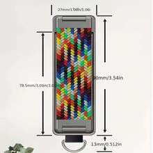 SONH 1PC Rainbow Strap Breathable Foldable Portable Hanging Ring 3-In-1 Finger Ring Phone Stand - Upgraded Version In Multiple Colors - View 9