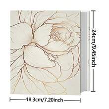1pc 6-Inch 200-Sheet Photo Album, Insertable Family Photo Collection, Large Capacity Photo Storage Book, Family And Student Photos, Winter Christmas Valentine's Day New Year Gift - 1PC - View 3