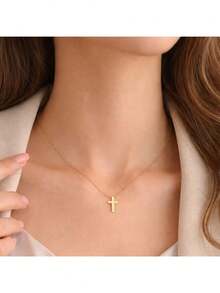 Men Pendant Necklaces - XL0008 Gold - View 4