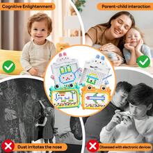 Children's Animal Magnetic Drawing Board, Magnetic Painting Board, Concentration Training Educational Toy, Suitable For Puzzle Education, Creative DIY, Back To School Essential Gift For Boys And Girls - Multicolor - View 6