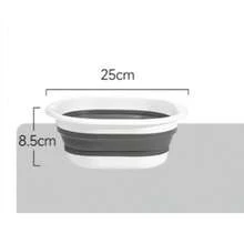 1pc Foldable Portable Foot Bath Basin, Plastic Foot Bath Bucket, Collapsible Foot Bath Basin, Foldable Laundry Basket, Space-Saving Storage Container, Travel Portable Foot Bath Basin, Foldable Massage Foot Bath Basin, Home Essentials Back To School Supplies - A - View 13