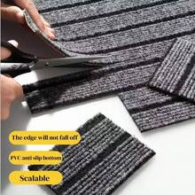Durable Non-Slip Striped Floor Mat, Easy To Clean, Indoor/Outdoor Use, Red, Brown, Gray Striped Options, Multiple Sizes Available - Multicolor - View 4