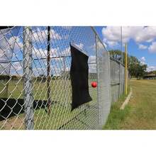 ® Portable Plyo Mat Steel‑Stiffened Plyo Wall To Protect Weighted Balls And Fences Travel Baseball Pitching And Throwing Training Surface - As Pic - View 3