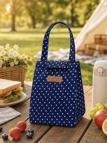 Isolierte, wasserdichte, auslaufsichere, leicht zu reinigende tragbare Lunchbox mit Kühlpack, geeignet für Frühstück, Picknick, Abendessen, Camping, Reisen, Party, Date, Strand, Schule, Zuhause, Küche, Büro, Geschenk - Verschiedenfarbig - Übersicht 2