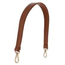 100% PU Leather Shoulder Bag With Handbag Handle, Short Strap Wallet, Gold Buckle Long Shoulder Strap - Brown - View 3