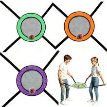 1pc/Set Red (Includes 1 Ball Net And 1 Ball), This Is A Catch And Throw Game Suitable For Two People To Play, Helps Promote Physical Health And Activity Ability, Can Be Used For Indoor/Outdoor Games And Party Entertainment Activities. (Random Color) - Multicolor - View 4