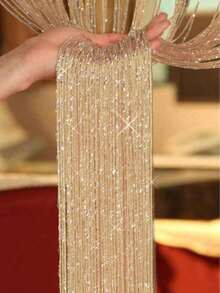 (One Piece) Fashion Door Curtain Beaded Curtain String Curtain Fun Gift - A - View 2