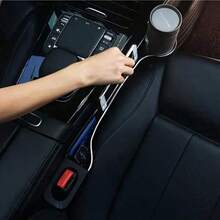 2 Buah Organizer Tempat Gelas Mobil - Desain Anti Selip untuk Celah Kursi Depan dan Belakang, Tempat Gelas Anti Tumpah, Cocok untuk Semua Model Mobil - Organizer Minuman, Ponsel, dan Pena di Interior Mobil, Penyimpanan Konsol Tengah Hemat Ruang, Desain Ramping Elegan, Bahan Tahan Lama, Nyaman untuk Berkendara, Desain Ringkas, Pengerjaan Berkualitas Tinggi, Perlengkapan Penting untuk Perjalanan Sehari-hari - Beraneka warna - View 5