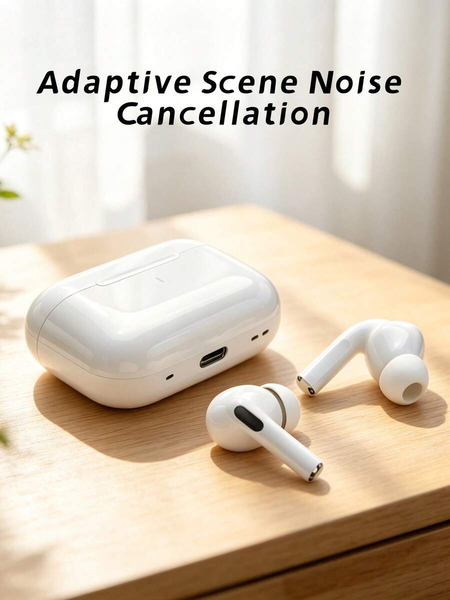 New Noise Cancelling Bluetooth Earphones, High-Quality Sound, Pain-Free Wireless Sports Earbuds, Suitable For Long-Term Wear - View 1