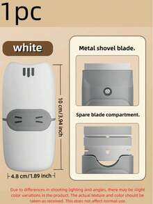 1pc Portable Cleaning Scraper, Multifunctional Kitchen Cleaning Tool For Removing Stains And Adhesives, Convenient Cleaning Knife, Cleaning Accessory. - Multicolor - View 8