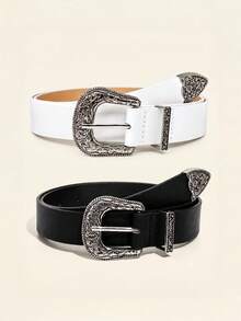 Bộ 2 thắt lưng nữ phong cách Western cho mùa hè, đi học mùa thu, Halloween - Nhiều màu - Xem 15
