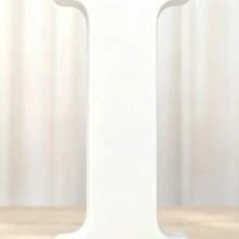 白色木製字母，未加工木製字母，適用於牆面裝飾、立體裝飾字母、切片式標誌裝飾，可用於手工藝、居家派對企劃、生日、畢業典禮等，最佳禮物選擇 - 白色 - 查看 9
