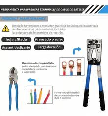 Pinzas De Presión Hexagonal + Cortador De Cables +60 Bornes - A - Ver 5