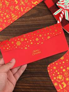 12/6/1 buah Amplop Kertas Motif Pohon Salju, Kantong Kemasan Hadiah Serbaguna, Tas Penyimpanan Uang Tunai untuk Pernikahan, Kembali ke Sekolah, Pesta Musim Gugur, Ulang Tahun, Hari Valentine, Tahun Baru, Wisuda, Natal, Kembali ke Sekolah - A - View 11