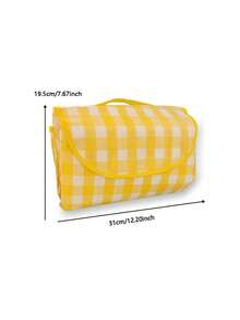 [Thickened Waterproof Foldable Mat]Outdoor Camping Spring Outing Picnic Mat Moisture-Proof Mat Portable Picnic Cloth - Multicolor - View 3