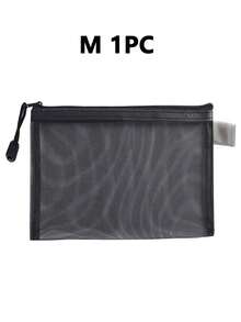 1/5pcs A4/A5/A6 Mesh Zipper Bag Document Folder, Waterproof Zipper File Folder For School/Office Supplies, Reusable Large Zipper Pouch For Organizing Classroom, Board Games, Puzzles, Stationery, Toys, Invoices, Documents, Travel, Clothes, Tools, Brushes, Pencils, Cosmetics, Financial Seals, Etc. Bag For School School Accessories School Stuff - Multicolor - View 26