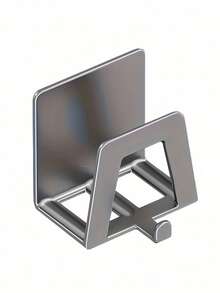 2pcs Stainless Steel Wall Hooks, Easy Installation, Multi-Functional Storage, Suitable For Kitchen, Bedroom And Bathroom. Modern Practical Hooks With Strong Adhesive Backing. - Multiple Styles and Colors - View 15