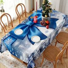 1pc 2D 3D Black White Gold Crystal Diamond Rectangular Tablecloth, Light Luxury Grey Background Embossed Floral Gold Branch Leaf Tablecloth, Durable And Machine Washable, Modern Light Luxury Home, Wedding Banquet, Restaurant Dining Table Decor Tablecloth - Multicolor - View 1