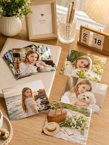 Stampa fotografica personalizzata, 10 pezzi/20 pezzi/30 pezzi, stampa di alta qualità, foto di vacanza, foto di coppia, foto natalizie personalizzate, regalo personalizzato, regalo unico - Multicolore - Visualizzare 6