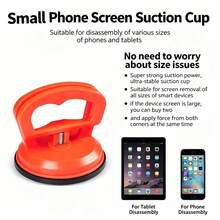For Car Dent Glass Suction Removal Tool Car Repair Tool Body Repair Puller Black/Orange Suction Cup Remove Dents Puller - Orange - View 4
