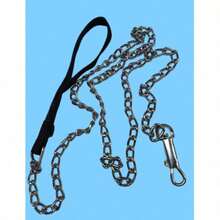 AKAPET Stainless Steel Dog Collar, Dog Chain Collar, Dog Metal P-Shaped Adjustable Chain Collar, Pet Training Dog Chain - Silver - View 10