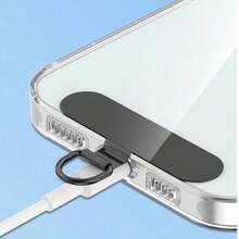 Gesper Tali Ponsel Stainless Steel yang Dapat Diputar 360°, Bantalan Tempel Logam Tahan Lama, untuk Pengikatan Tali Ponsel yang Aman - MultiWarna - View 12