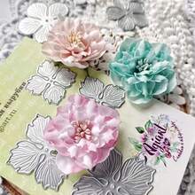 1pc Exquisite Floral Metal Cutting Template - Beautiful Floral Scrapbooking And Card Making Tool For Invitations, Photo Albums And Handmade Decorations | High-Quality Metal Craft Mold, Suitable For Wedding Theme Projects, Wedding Gifts And Invitation Decorations - Flower - View 2