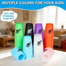 DEWEL Stacking Cup Game - ColorH - View 4