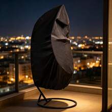 Weather-Resistant Egg Chair Cover, Outdoor Garden Terrace Hanging Swing Egg Chair Protective Cover, Furniture Cover - Dustproof Eggshell Rain Cover - View 1