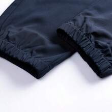 Women's Solid Color Lightweight Casual Jogger Pants, Drawstring Elastic Waist With Slanted Pockets, Suitable For Home, Daily, Street, Sports, Commute, Gift For Girlfriend - Navy Blue - View 8