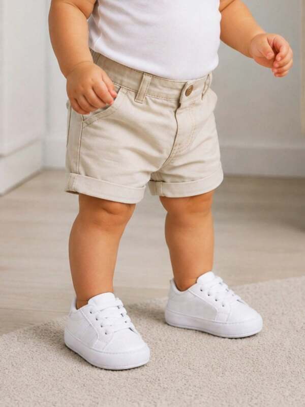 Tênis de bebê feminino e masculino infantil sapato crianças