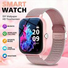 Women's Elegant Smartwatch, Fitness Tracker, Supports Camera Control, Music Playback, Compatible With Android And IOS Phones - Multicolor - View 1