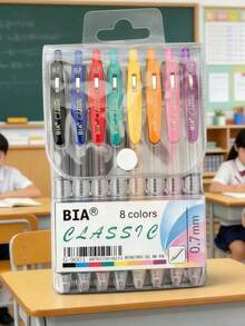 Tyno ST-63 0.7mm/0.5mm Colored Ballpoint Pen Set, 1 Set 4/6/8/12 Colors, Student Highlighter Pens, Manual Accounting, Hand-Drawn Neutral Pens, Back To School Colored Ballpoint Pen Set - Sets - View 20