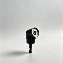 360°可旋轉直角鑽頭接頭 90°斜角接頭轉接器 重型鋼製多功能鑽孔配件 適用於電動鑽頭的斜角鑽孔工業用途 - 多款式 - 查看 11