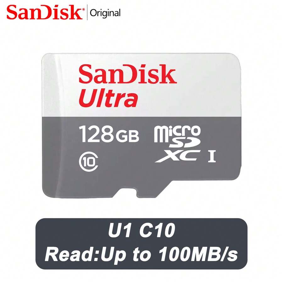 SanDisk Ultra Micro SD 記憶卡,U1 C10 記憶卡,適用於手機/平板電腦,SDSQUNR - 查看 1