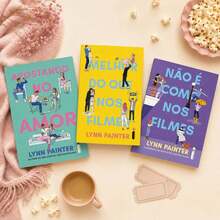 Kit Livro Melhor do que nos Filmes + Não É Como Nos Filmes Vol. 2 + Apostando no Amor - Lynn Painter BookTok - Conjuntos - Visão 2