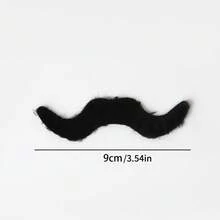 Black Artificial Beard, Photo Props And Party Supplies, Halloween, Autumn Decoration - Multi-color - View 12