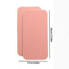 1/2PCS Pink Non-Slip Plank Elbow Pads, Thickened Shock-Absorbing Small Fitness Elbow Cushion, Sweat-Proof Portable Arm Protection Training Mat, Suitable For Plank Training, Core Exercises, Yoga Pilates Practice, Home Indoor Fitness - Multicolor - View 3