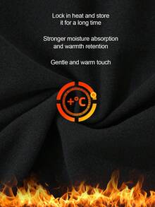 Tummy Control Flare Pants Thermal Fleece Lined Shaping Tights High Waist Butt Lifting Yoga Pants For Women Winter Daily & Gym - Black - View 8