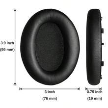 Replacement Earpads , Protein Leather Cushion Pad Repair Parts For S*Ny WH-1000XM3 WH-1000XM4 Over-Ear Headphones - View 2