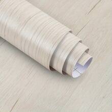 1 Roll Classic Beige Wood Grain Wallpaper - Peel And Stick - Self-Adhesive Removable PVC Wallpaper - Suitable For Kitchen, Bathroom, Bedroom, Living Room, Countertop Decoration - Furniture Renovation And Color Change - Home Decor - White Maple - View 13