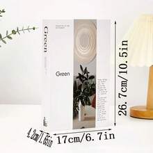 2/3Pcs Modern Minimalist Nordic Indoor Faux Book Decor For Showroom, Villa, Hotel Soft Furnishing, Desktop Ornament, Home Decoration - Decor Book - View 9