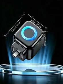 140W Type-C Portable Charger With Color Indicator Light And Auto Power-Off Protection - Silver - View 6