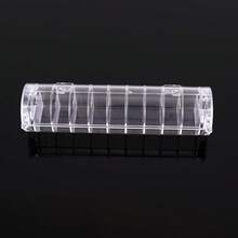 透明縫紉機梭芯收納盒，多格梭芯整理盒附防塵保護蓋，適用於縫紉與手工藝用品收納 - 多色 - 查看 7