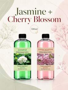 500ml/16.91oz Large Capacity Essential Oil Refill, Multiple Fragrances Available, Exclusive Scent Formula, Suitable For Diffusers, Humidifiers, Air Purifiers And Other Devices, Perfect For Office, Home, Car And Hotel Environments, Long-Lasting Freshness And Odor Elimination, Exquisite Gift Choice - Large 500ml Luxury Fragrance Series - View 36
