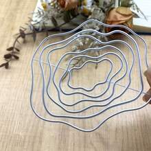 Hollow Metal Cutting Dies For Photo Frames, Embossing Templates For Greeting Cards, Suitable For DIY Scrapbooking, Greeting Cards And Photo Album Making - MC1453 - View 4