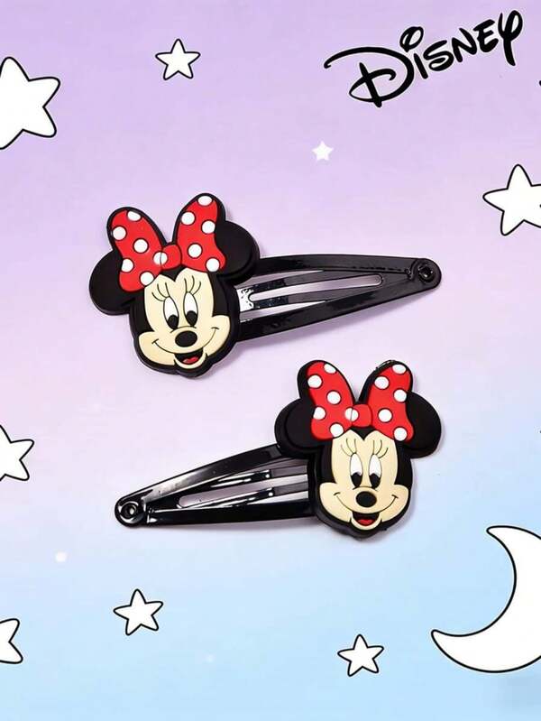 6pcs Colorful Polka Dot Bow Hair Clips, PVC Cartoon BB Clips With Durable Metal Base, Non-Slip Hair Accessories For Girls, Daily Commute, Shopping, Travel, Photography, Fixing Loose Hair, Birthday Party, Holiday Outing, Styling Accessories (Random Color/Style)