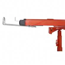 Red Iron Ceiling Racks With Built-In Winch - Red - View 5